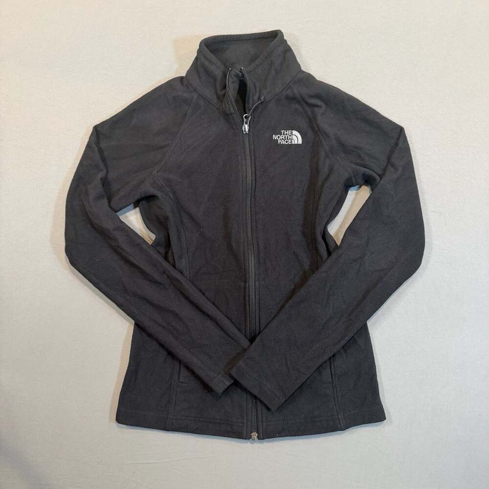 The North Face Full Zip Fleece Jacket Black